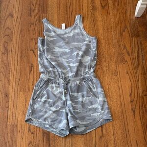 Athleta Girl size XL Kids Camo Print Romper